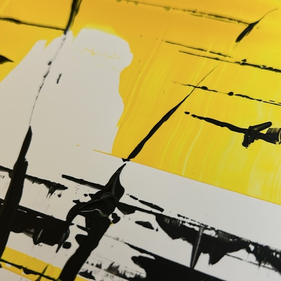 Original Abstract Painting "Western" 11x14 on Yupo Paper - Picture 7 of 11